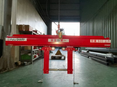 Tool móc hai đầu nâng cuộn nguyên liệu - ảnh 1