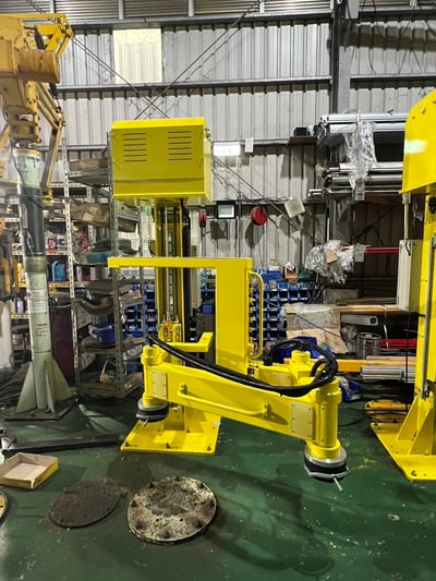 Tay nâng điện khớp nối FullSharp tải 100 đến 200 kg, tay 3 m - ảnh 2
