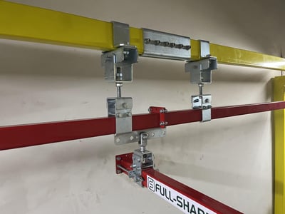 Bộ khung thanh ray treo palăng KITO và tay kẹp khay ốc vít - ảnh 3