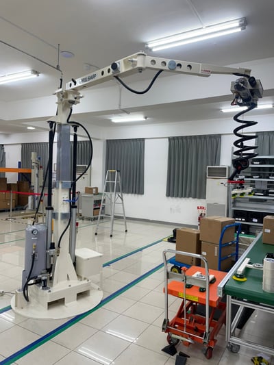 Cầu trục xoay khớp nối đế di động Lifts All hút thùng giấy - ảnh 20