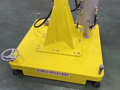 Cầu trục xoay khí nén di động và tay cầm cảm ứng lực nạp máy CNC - ảnh 9