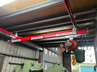 Thanh ray 5T treo pa lăng điện cho khu thao tác trong xưởng - ảnh 14
