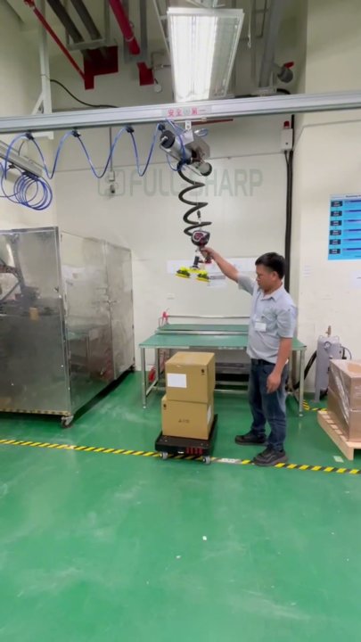 Test Liftsall hút thùng giấy 25kg