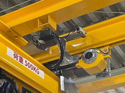 Bộ khung thanh ray 500 kg kết hợp palăng nâng hạ - ảnh 11