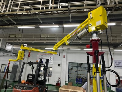 Tay nâng trợ lực di động 120 kg có cột chỉnh chiều cao - ảnh 22