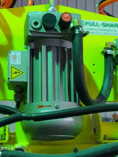 Cầu trục xoay thanh ray, tool hút tấm và pa lăng điện 100 kg - ảnh 2