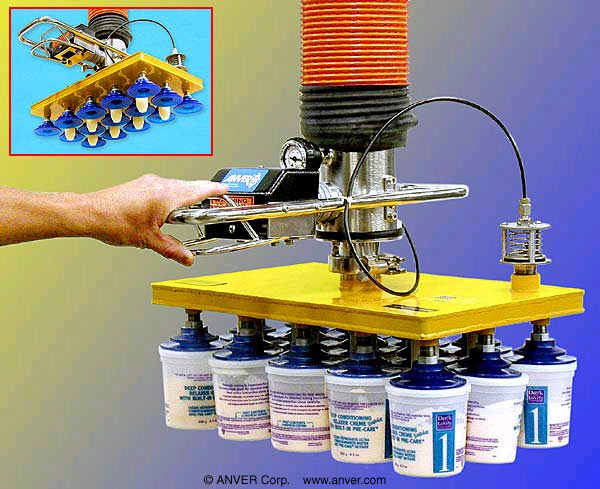 Ống hút chân không ANVER VT120 nâng 15 hộp mỹ phẩm cùng lúc