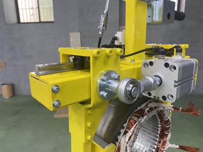 Cầu trục xoay ray nhôm, palang KITO kéo tay và nam châm gạt tay - ảnh 41
