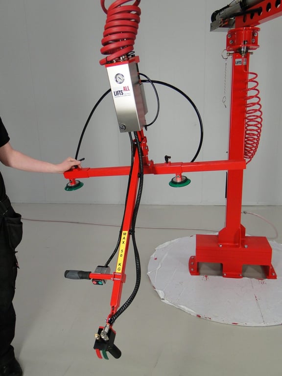 Lifts All vacuum lifting tool for steel sheets 89-10377