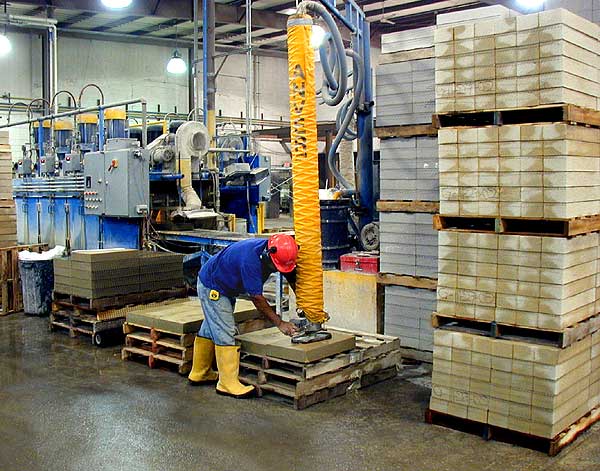 Ống hút ANVER VT180 mặt hút gioăng xốp nâng khối bê tông tới 36 kg