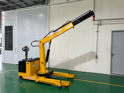 Xe cần cẩu điện 2 tấn - ảnh 12