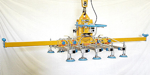 ANVER E50M10-110-5/44 ten pad electric powered vacuum lifter