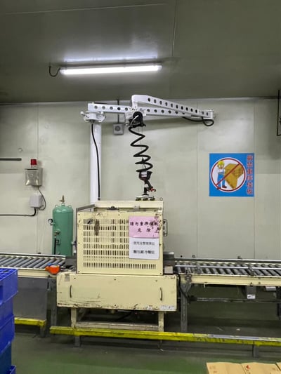 Cầu trục xoay khớp nối Lifts All hút thùng giấy - ảnh 5