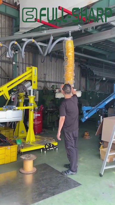 Thiết bị nâng hạ hút chân không bao. Thiết bị nâng bao các loại an toàn không rơi đột ngột.