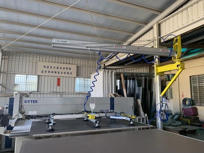 Pneumatic Jib Crane with Vacuum Lifting System for Metal Sheets - ảnh 8