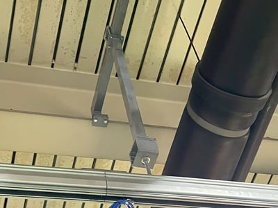 Thanh ray nhôm với air balancer ENDO và tool hút khí nén - ảnh 12