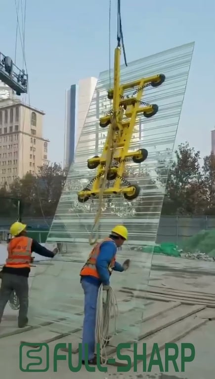 Mặt hút chân không sạc điện hút tấm kính 1000kg