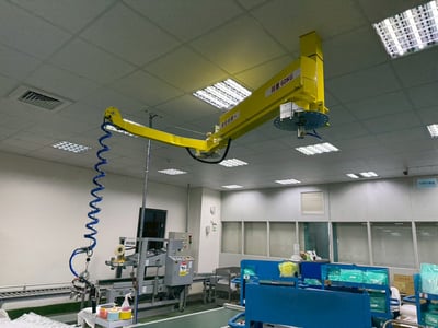 Air balancer tay khớp nối treo trần kèm tool kẹp - ảnh 1