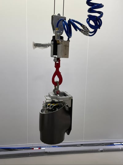 Cổng trục khí nén di động cho nhà xưởng - ảnh 3