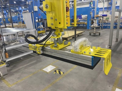 Cầu trục xoay tay khớp nối treo air balancer và tool hút khí nén - ảnh 16