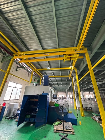Bộ khung thanh ray 500 kg lắp palang ENDO - ảnh 28