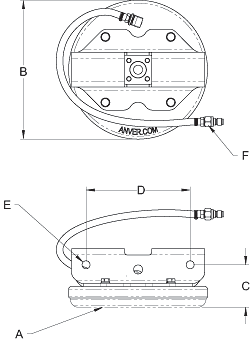 Figure L dimension drawing