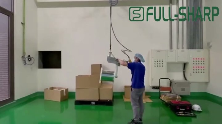 Thiết bị nâng hạ cuộn vật liệu, cuộn nguyên liệu.