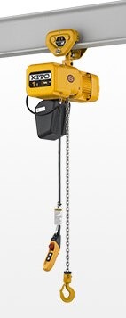 KITO ER2SP Electric Chain Hoist with Plain Trolley