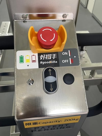 Xe nâng điện đẩy tay Goodlifta cho phòng sạch - ảnh 5