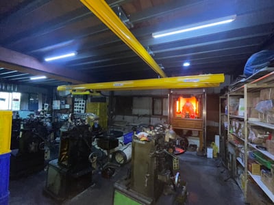 Thanh ray treo trần và pa lăng điện tải trọng 500 kg - ảnh 14