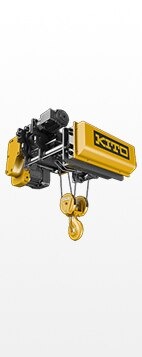 KITO RY Series Wire Rope Hoist – Low Headroom Model (RYL)