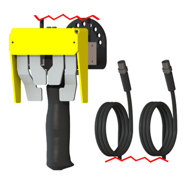 Tay cầm điều khiển khí nén - điện FDEPPA9515