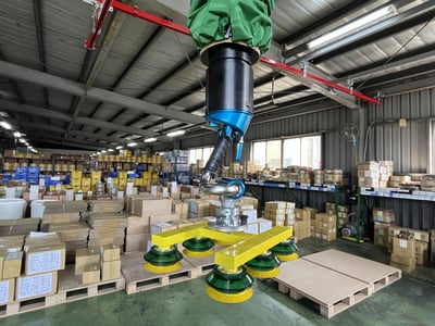 Thanh ray 5T tải 200 kg treo thiết bị nâng chân không hút thùng - ảnh 8
