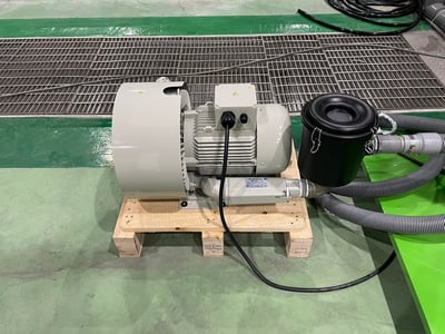 Cầu trục xoay thanh ray hút chân không đổi mặt hút bao, thùng giấy - ảnh 1