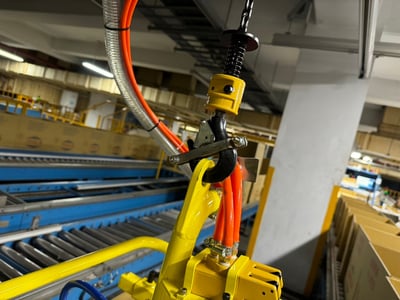 Thanh ray nhôm treo trần lắp palang ENDO, tool hút thùng carton - ảnh 11