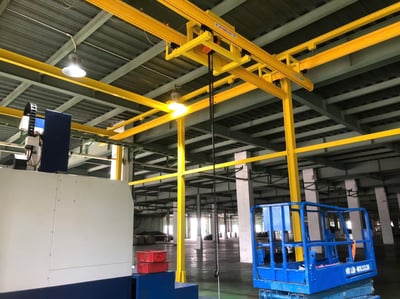 Bộ khung thanh ray 500 kg lắp palang ENDO - ảnh 18