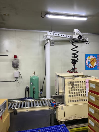 Cầu trục xoay khớp nối Lifts All hút thùng giấy - ảnh 18