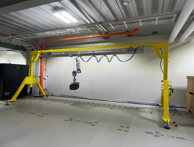 Cổng trục khí nén di động cho nhà xưởng - ảnh 14