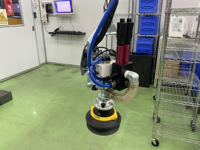 Articulating Jib Crane with Vacuum Lifting Pad for Carton Boxes - ảnh 9