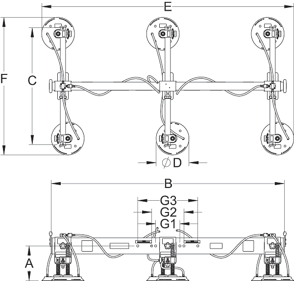 L150M6 dimension drawing
