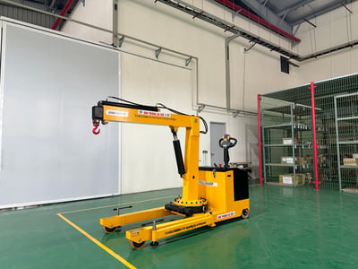 Xe cần cẩu điện 2 tấn - ảnh 5