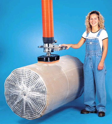 Ống hút chân không ANVER VT180 nâng hàng dạng cuộn bằng mặt hút đệm xốp