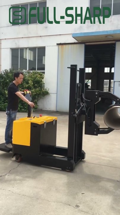 Xe nâng cuộn giấy