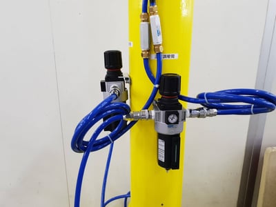 Pneumatic Jib Crane with Vacuum Lifting Pad for Sheet Handling - ảnh 3