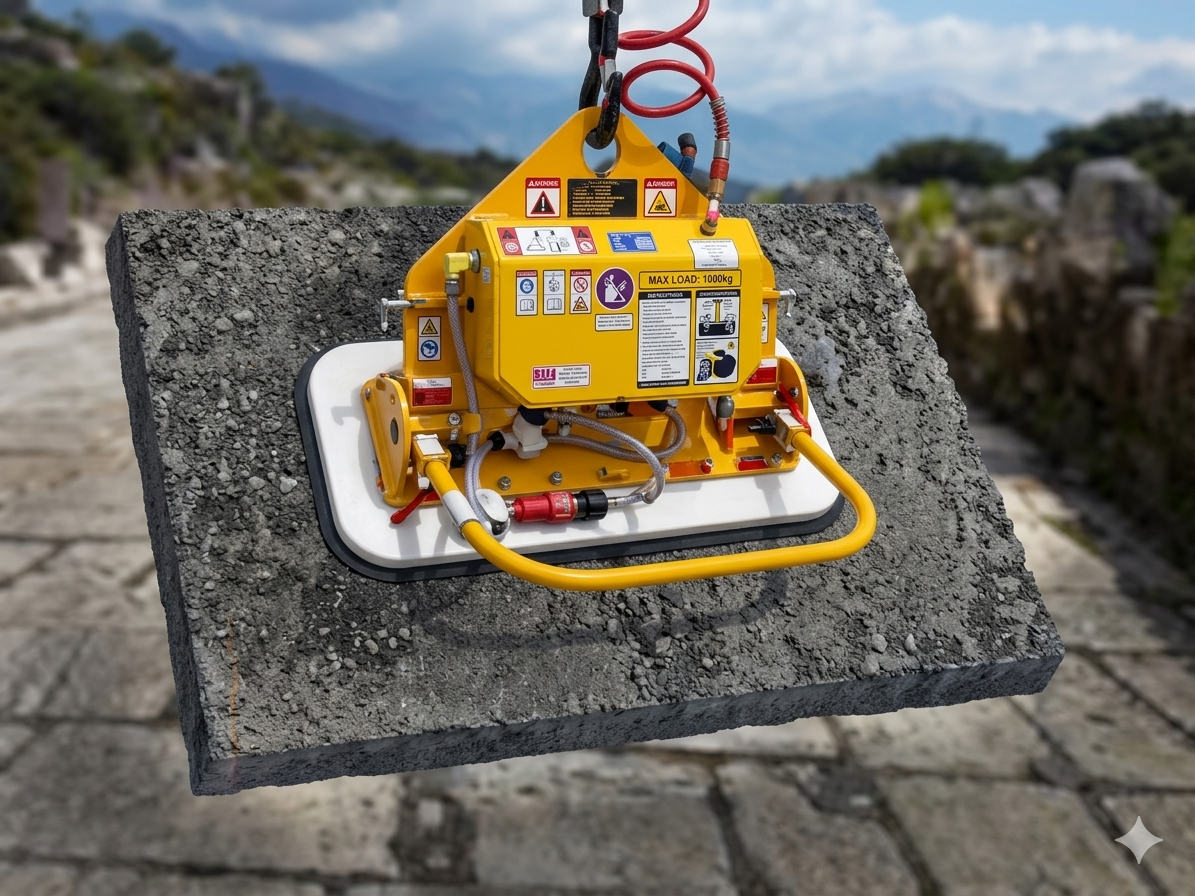 Air powered gravity tilter