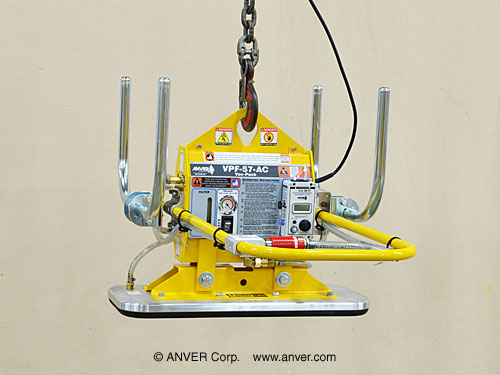 ANVER VPF-57-AC with FP140320G-A2B7: lifting & handling semi-smooth surface blocks, up to 2000 lb (907 kg)
