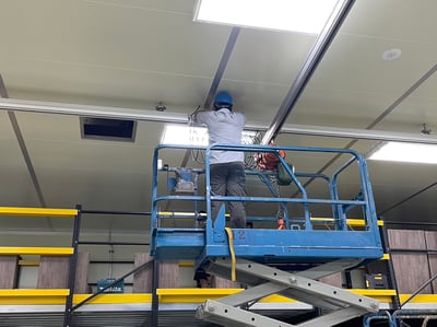 Thanh ray nhôm treo trần, treo pa lăng điện cho nhà xưởng - ảnh 20