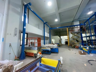 Bộ khung thanh ray 500 kg treo ANVER hút tấm - ảnh 16