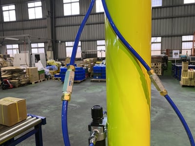 Mobile Base Pneumatic Jib Crane with Multi-Pad Vacuum Lifter for Cartons - ảnh 7