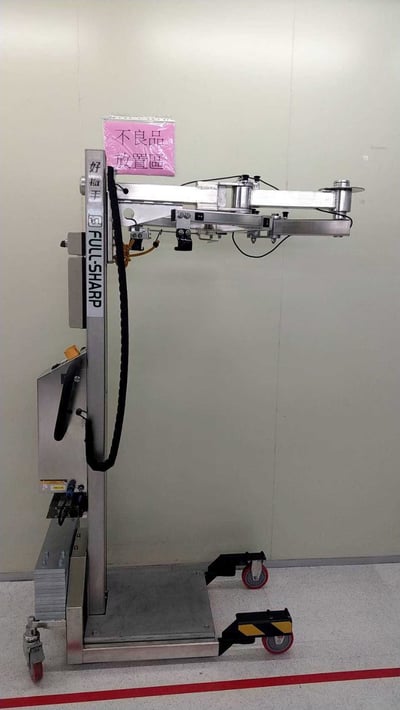 Xe nâng điện inox móc khay nhựa phòng sạch GoodLifta - ảnh 6